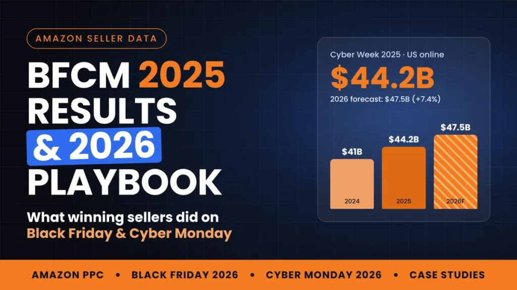 Amazon BFCM 2026: BFCM 2025 results and playbook for Amazon sellers